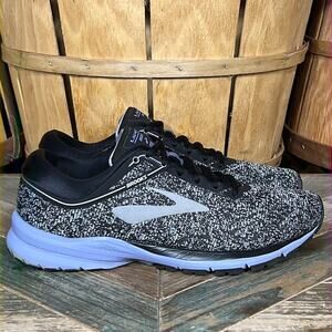 Brooks Women's Black and Light Blue Running Shoes